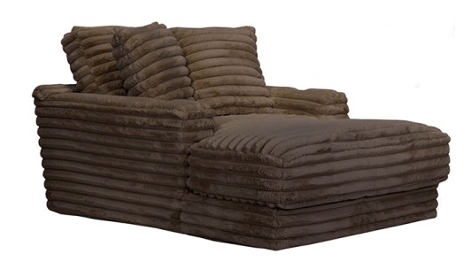 Comfrey Chocolate Single Chaise